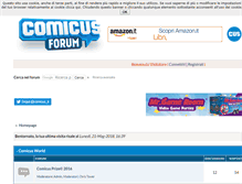 Tablet Screenshot of comicus.forumfree.org